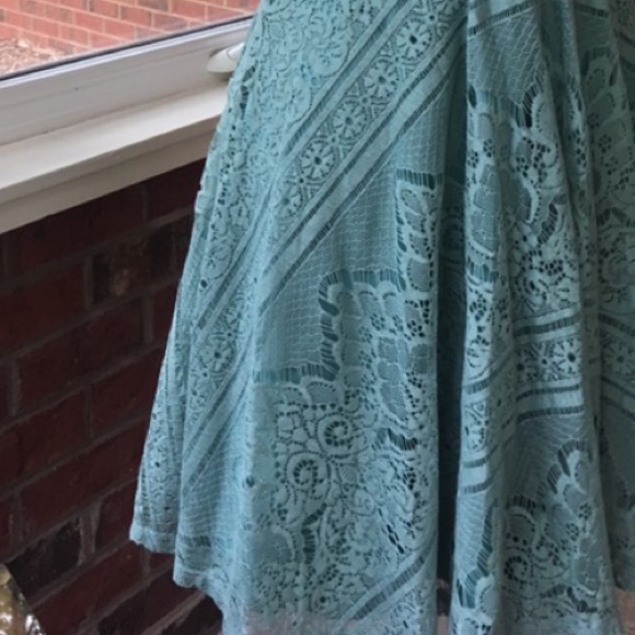 HOST PICK NWT Francesca lace green dress 💃🏻🎊 - Picture 6 of 6